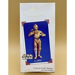 C-3PO 2003 Collector's Series STAR WARS Hallmark Ornament in Box